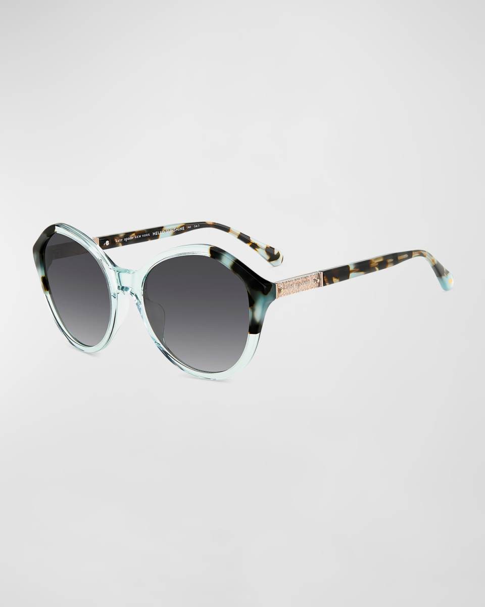 jezebel acetate round sunglasses
